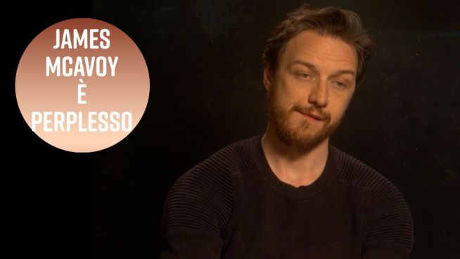 James McAvoy non può credere alle sue orecchie