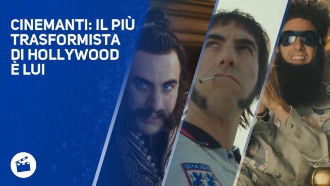 I volti di Sacha, il comico che ha stregato Hollywood