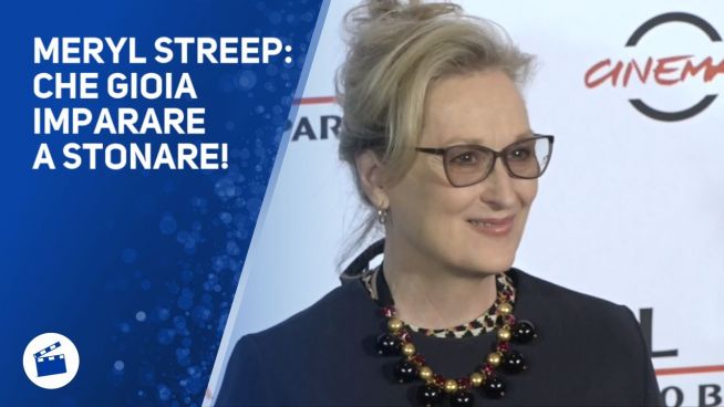 Meryl Streep incanta Roma: 'Amo tutti'