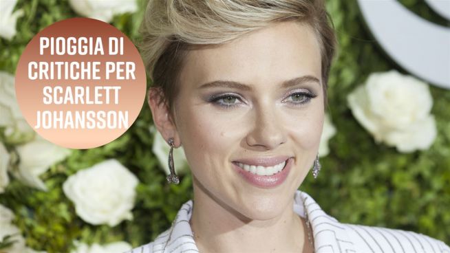 Scarlett Johansson, di nuovo criticata per un ruolo