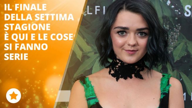 Arya ha letto il nuovo copione di GoT, ha reagito così