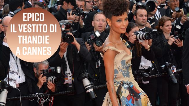 Ecco spiegato il vestito di Thandie Newton