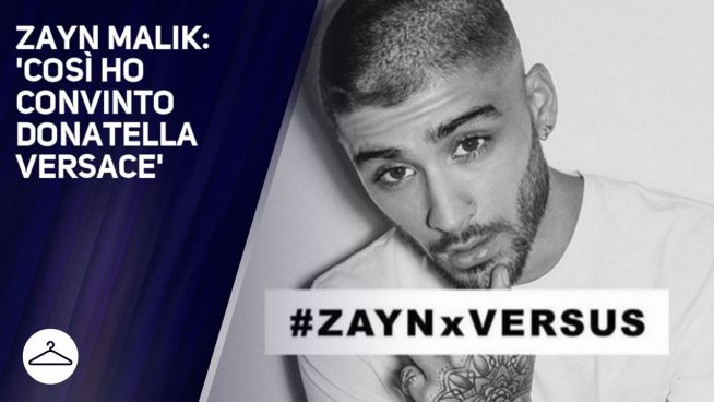 Zayn Malik è il nuovo stilista di Versus Versace