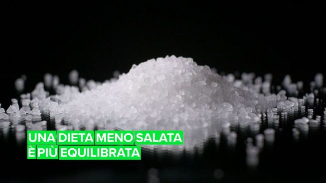 Una dieta meno salata è più equilibrata