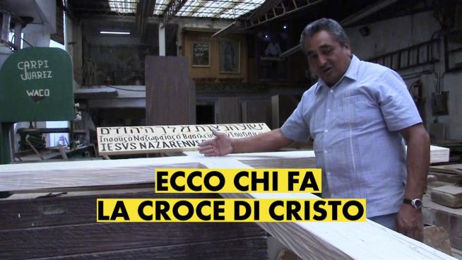 Passione di Cristo, costruire croci è una vocazione