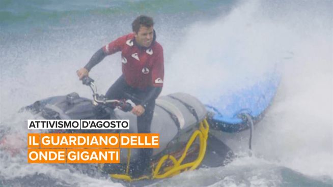 Attivismo d'Agosto: Sergio, l'angelo custode dei surfisti