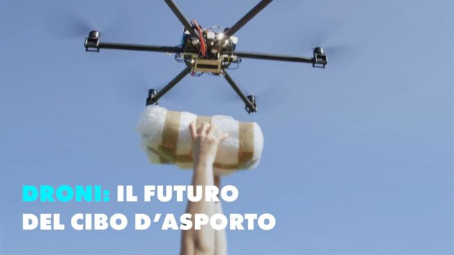 Uber: il cibo d'asporto viaggia via drone