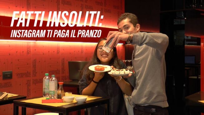 Mangiare sushi gratis? Se hai follower su Instagram, si può fare