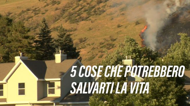 5 suggerimenti per salvarsi da un incendio