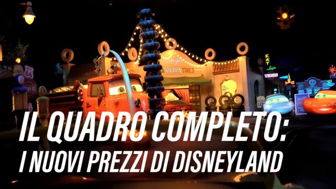 Non riuscirai a credere al costo attuale di un biglietto per Disneyland