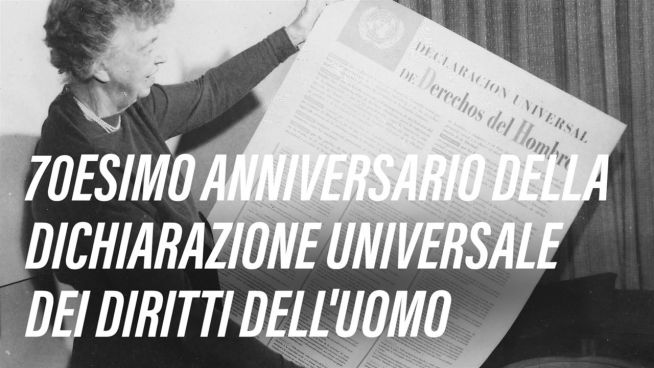 Dal 1948 ecco i diritti di ogni uomo