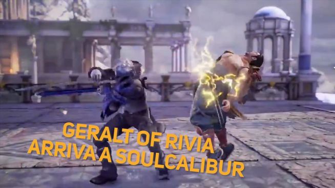 Geralt of Rivia arriva a SoulCalibur