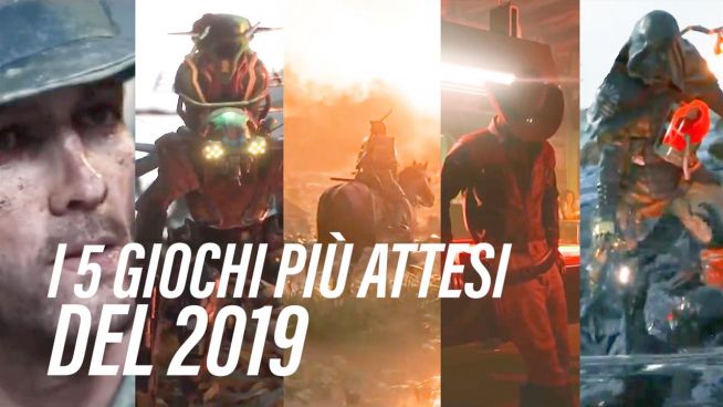 I 5 videogame più attesi del 2019