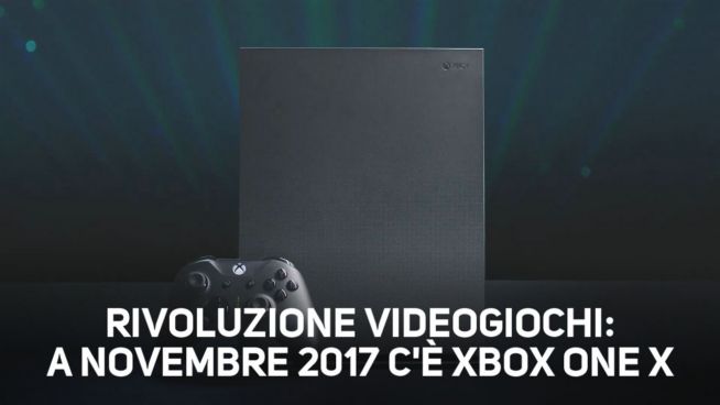 Xbox One X: la console più potente del mondo