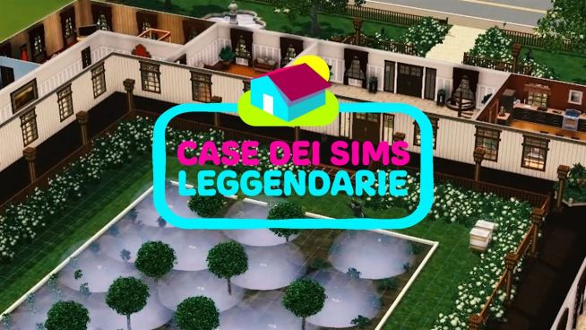 Case dei Sims Leggendarie: timelapse di una mega villa