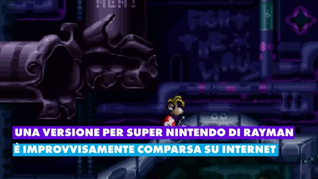 Rayman: trapela una versione per SNES