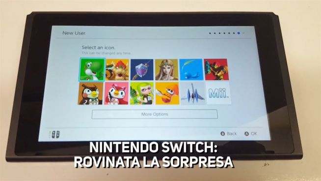 Nintendo Switch rubata, immagini diffuse in rete