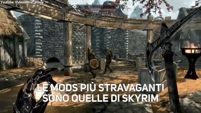 Le migliori mods? Sono quelle (esilaranti) di Skyrim