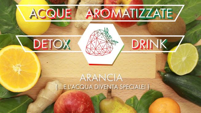 Detox! Acqua aromatizzata all'arancia