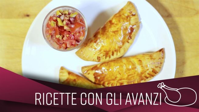 Cucina con gli avanzi: panzerotti al tacchino