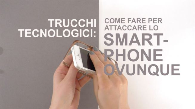 Trucchi tecnologici: smartphone stile ‘uomo ragno’