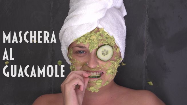 Maschera di bellezza fai da te: guacamole