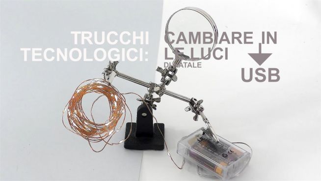 Trucchi tecnologici: luci di Natale ad USB