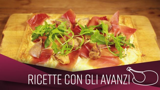 Cucina con gli avanzi: fichi, formaggio e prosciutto