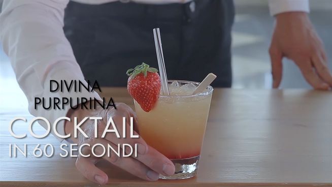 Cocktail in 60 secondi: Divina Purpurina