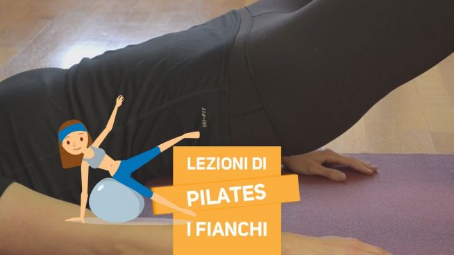 Lezioni di pilates: i fianchi