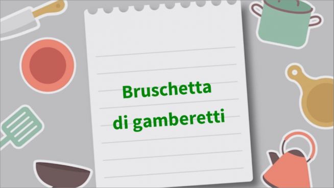 Il Gusto del Brasile: bruschetta con i gamberetti