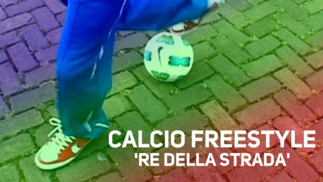 Calcio freestyle in 60 secondi: il Re della Strada