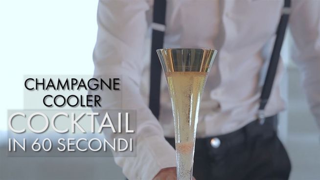 Cocktail in 60 secondi: Champagne Cooler